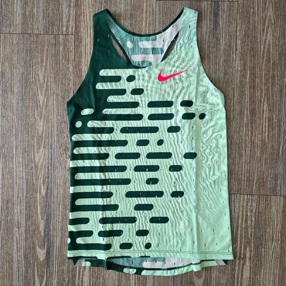 Nike Pro Elite Team Distance Running Singlet Tank Top Women's Large L DR5029-341 - Picture 9 of 12